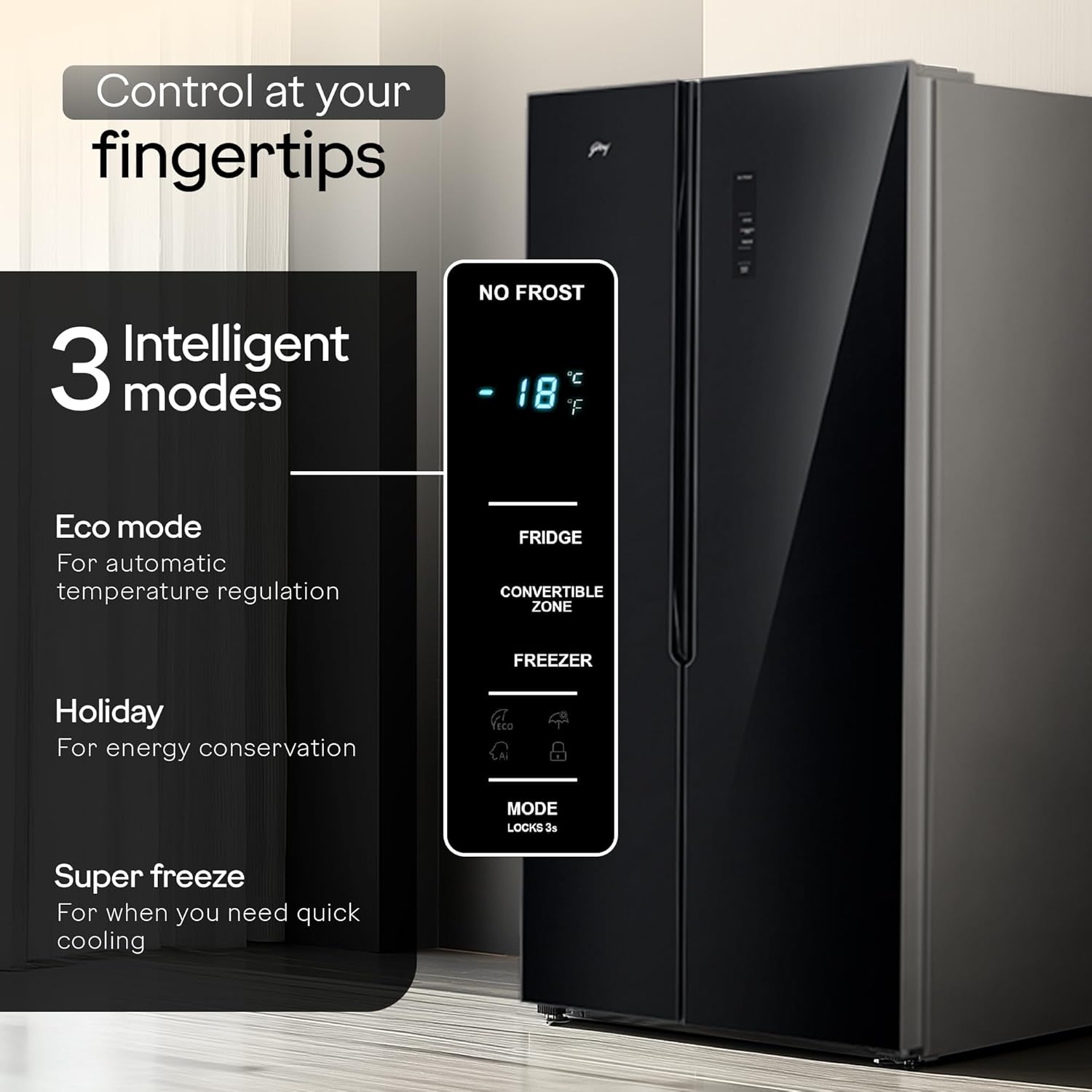 Godrej 600 L, 3 Star, 1+2 Years Additional Warranty Refrigerator