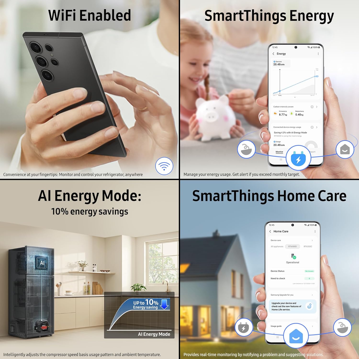 Samsung 350 L, 3 Star, Convertible 5-in-1, Digital Inverter, Frost Free Double Door
