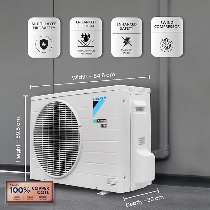 Daikin 1.5 Ton 3 Star Inverter Split AC
